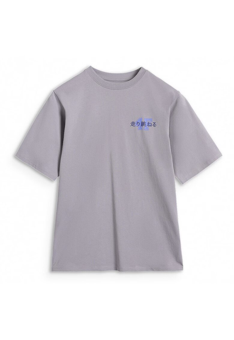 4F Tricou Oversize Fete Bumbac - 49645 - Gri
