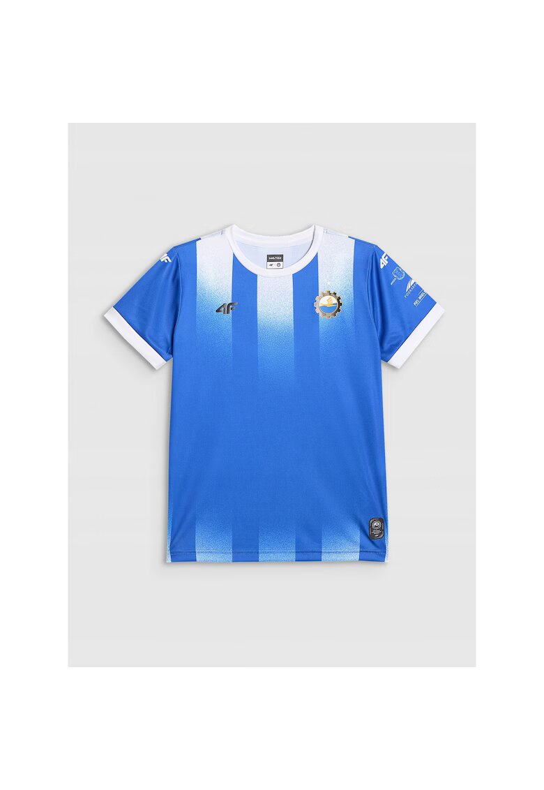 4F Tricou sport albastru - poliester