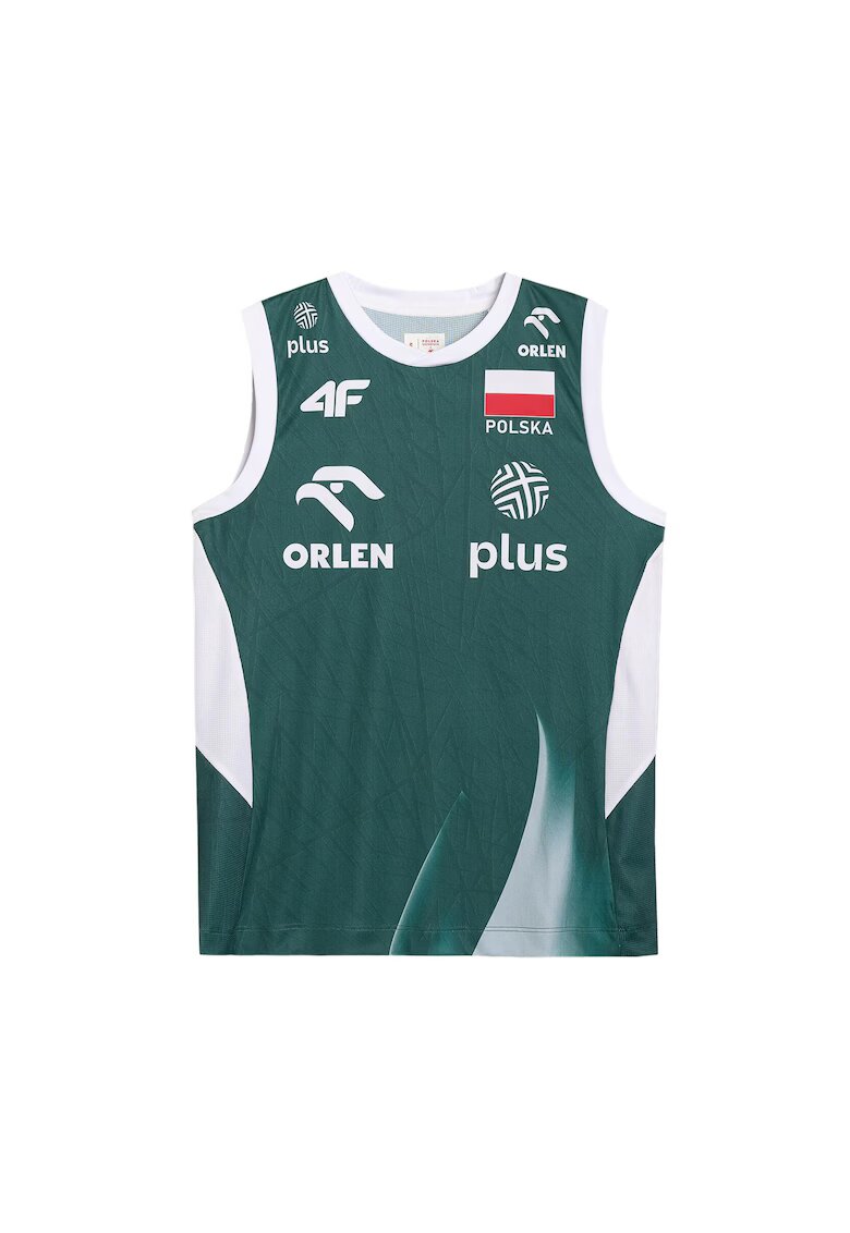 4F Tricou sport dama TSS25TFTSF2169-92S - - Textil - Verde