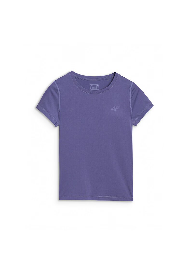 4F Tricou sport uscare rapida - poliester - mov