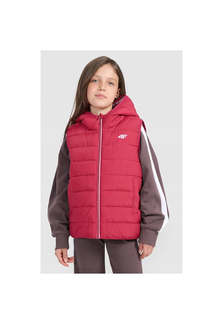 4F Vesta fete JRAW25TVJAF322-54S - - poliester - roz