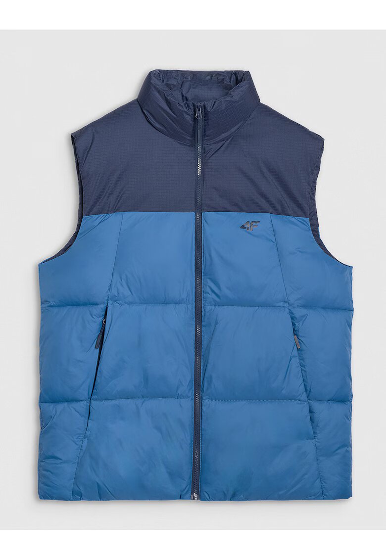 4F Vesta Matlasată Bărbați ă - Bleumarin Închis - Umplutură Sintetică - M - Outdoor