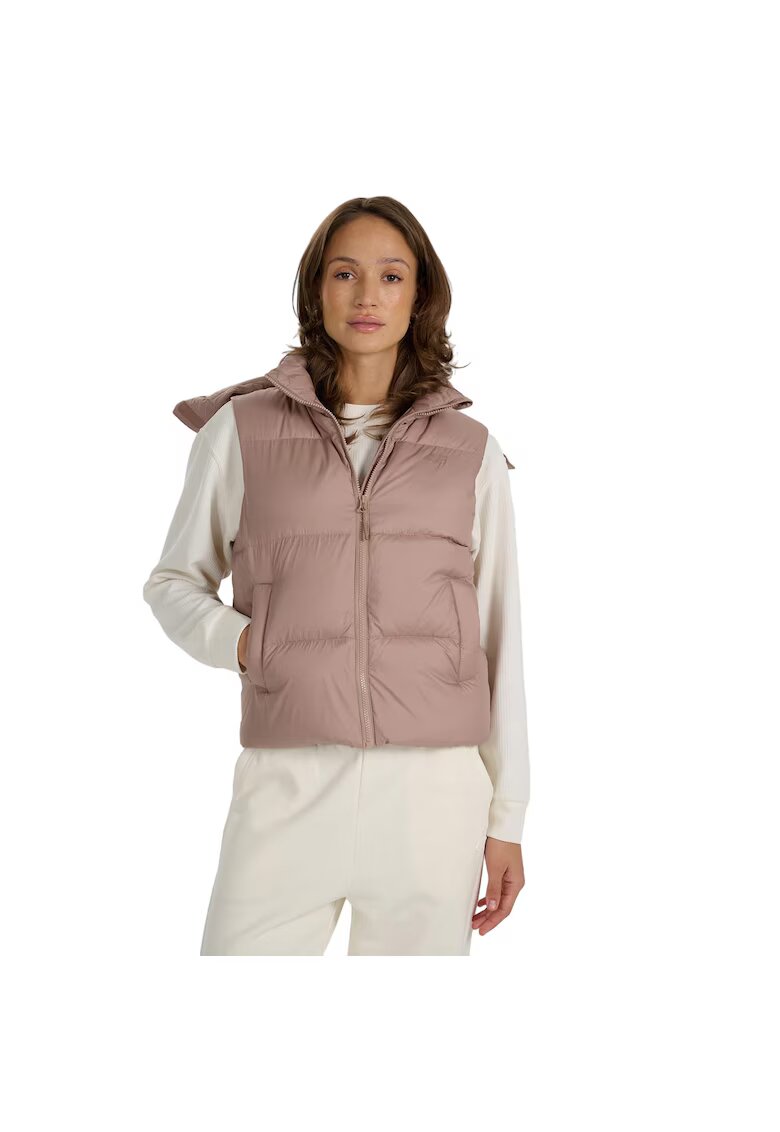 4F Vesta sport dama WAW25TVJAF223-83S - - Poliester - Bej