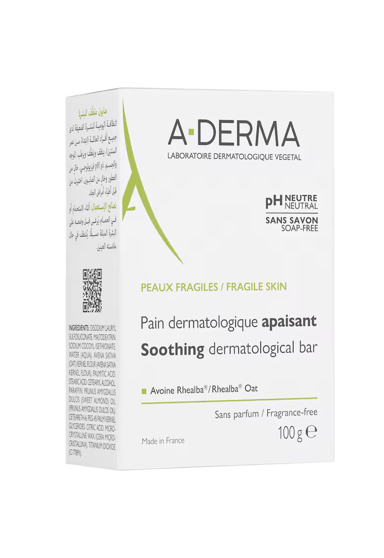 A-Derma Sapun dermatologic pentru pielea fragila - 100 gr