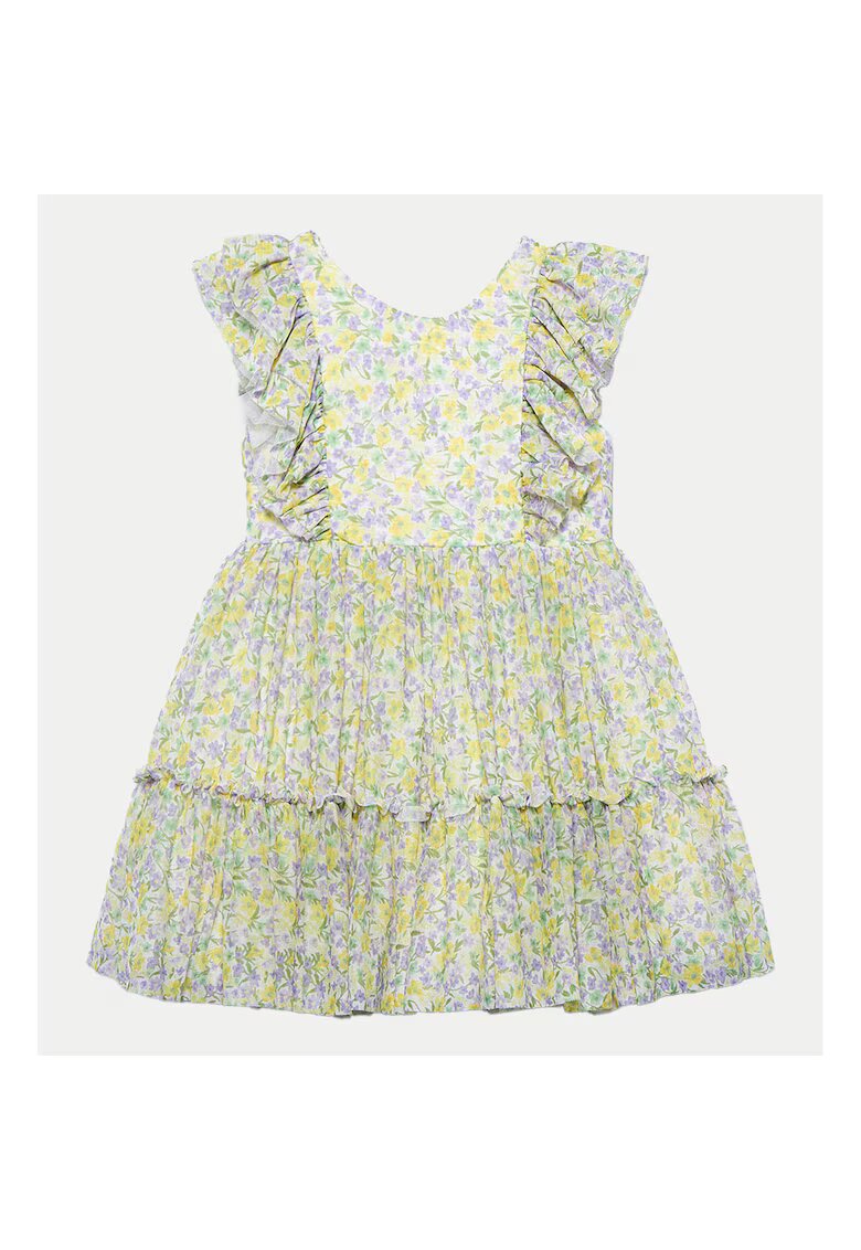 Abel and Lula Rochie de vara fete Abel Lula - 5046 - Poliester/Elastan - 14 ani - Verde