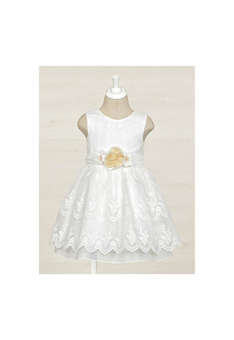 Abel  Lula Rochie fete - 302199532 - Poliester - Alb - Alb