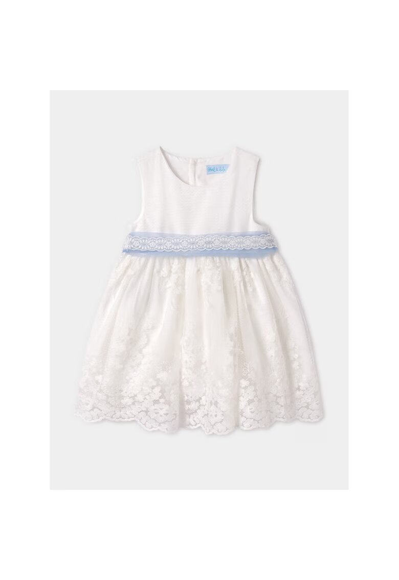 Abel  Lula Rochie fete - 34572 - Poliester - Ecru