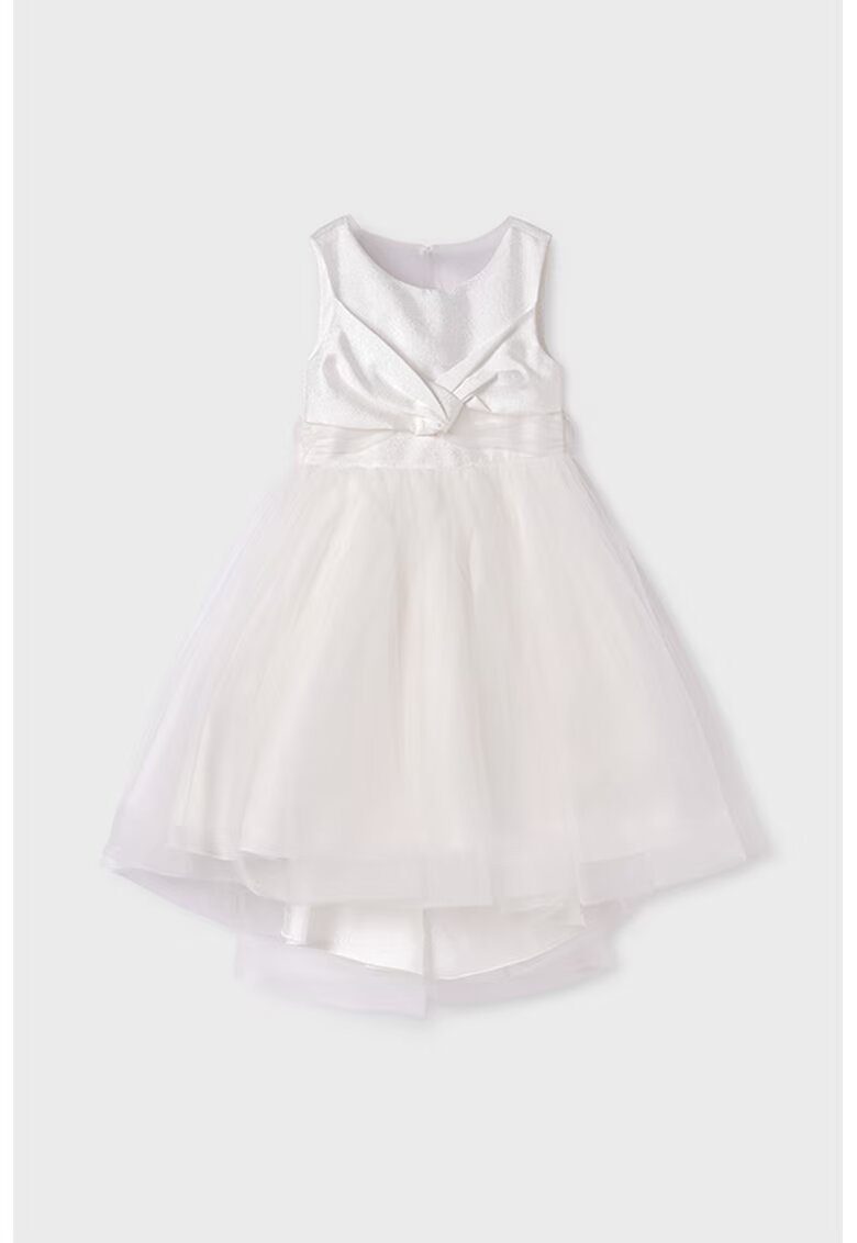 Abel  Lula Rochie midi evazata - Alb