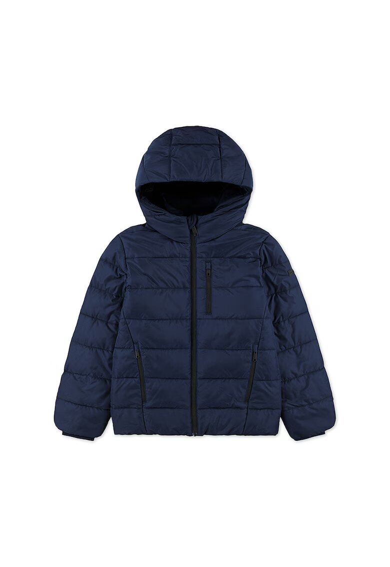 Abercrombie  Fitch Geaca cu fermoar si gluga - Bleumarin