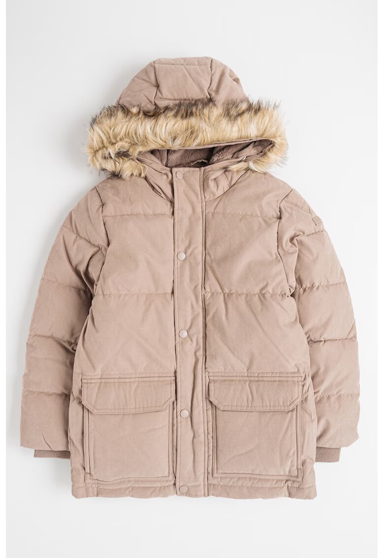 Abercrombie & Fitch Geaca matlasata - Maro camel