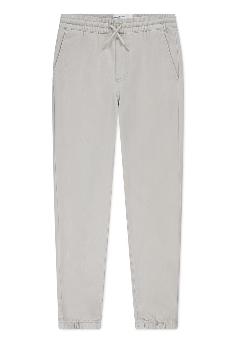 Abercrombie  Fitch Pantaloni de trening uni cu snur - Bej