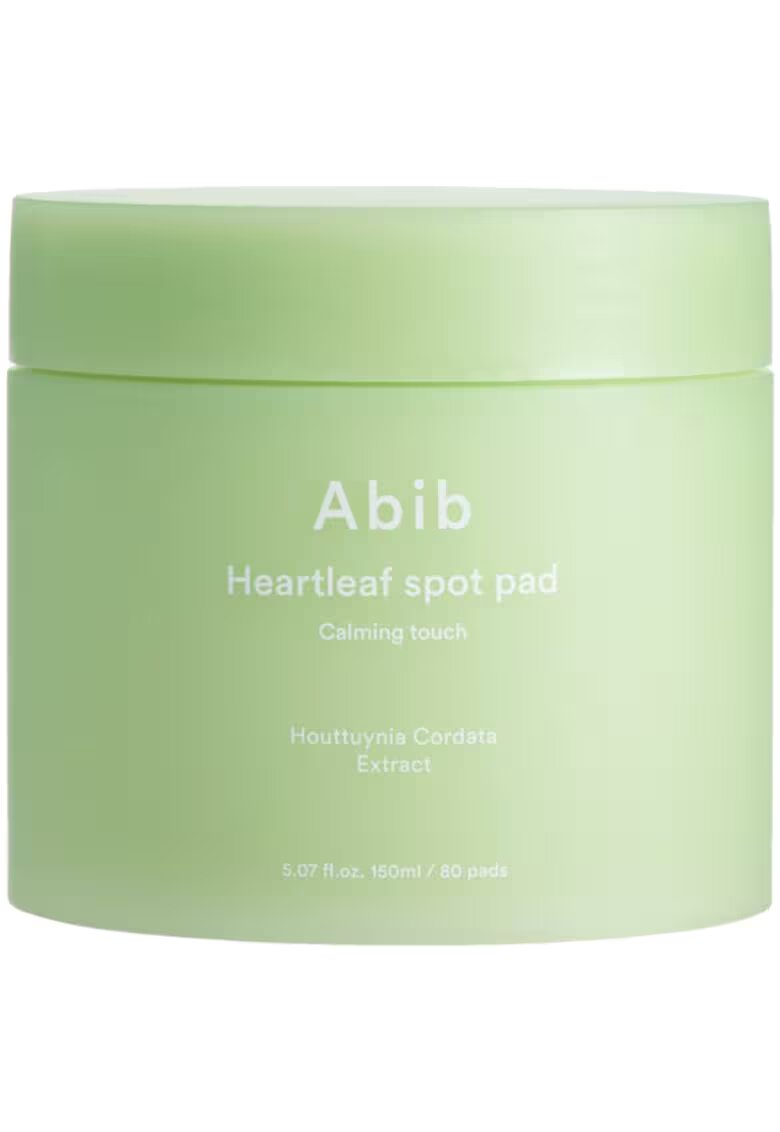 ABIB Dischete calmante - Heartleaf Spot - 80buc - 150 ml