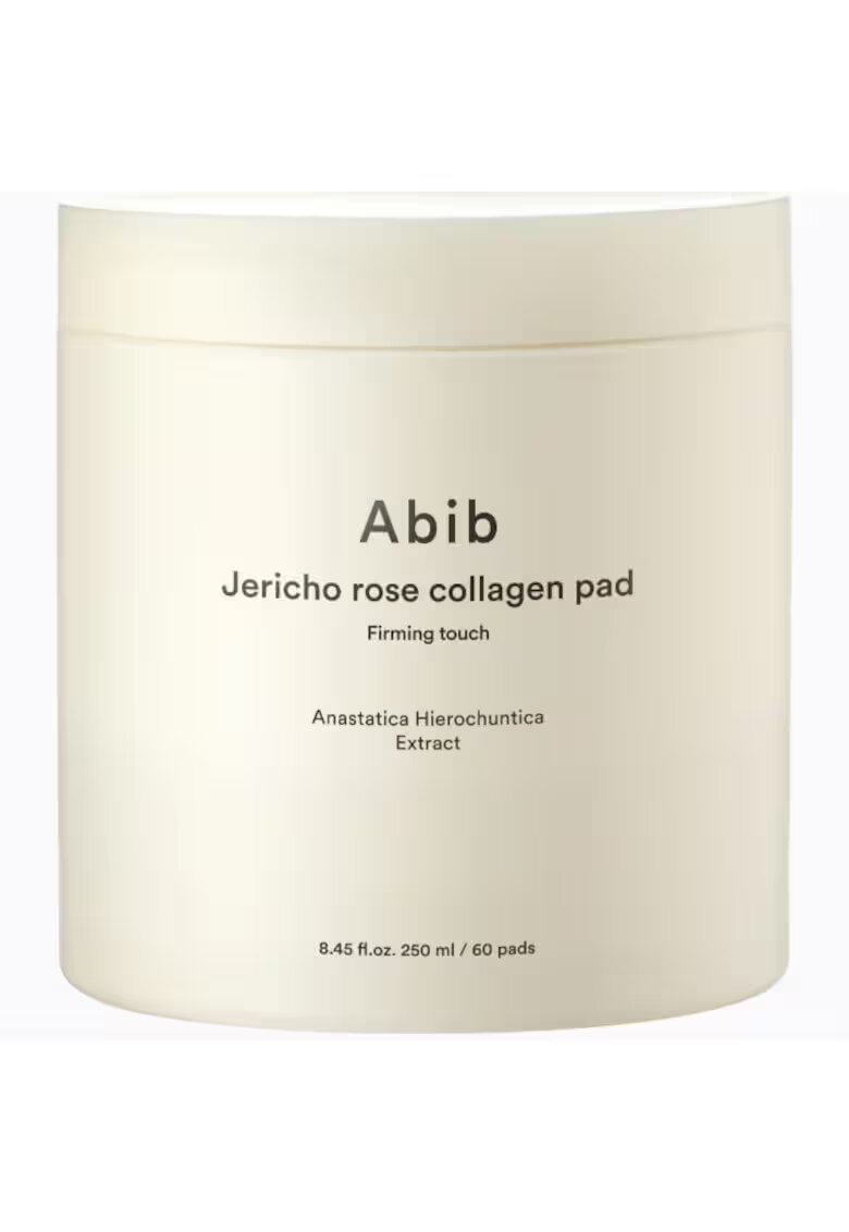 ABIB Dischete tonifiante pentru fermitate cu colagen si trandafir Jericho - 250ml - 60 buc