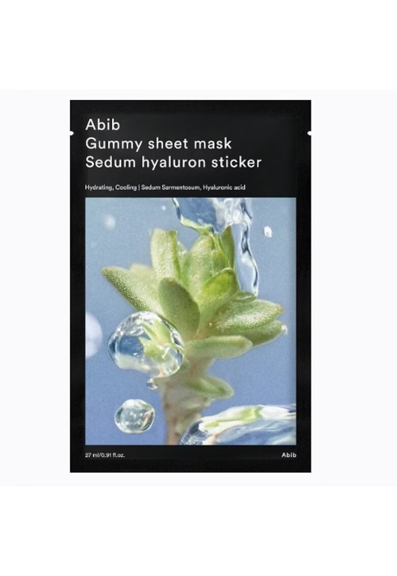 ABIB Masca de fata hidratanta - Gummy sheet mask Sedum hyaluron sticker - 27ml