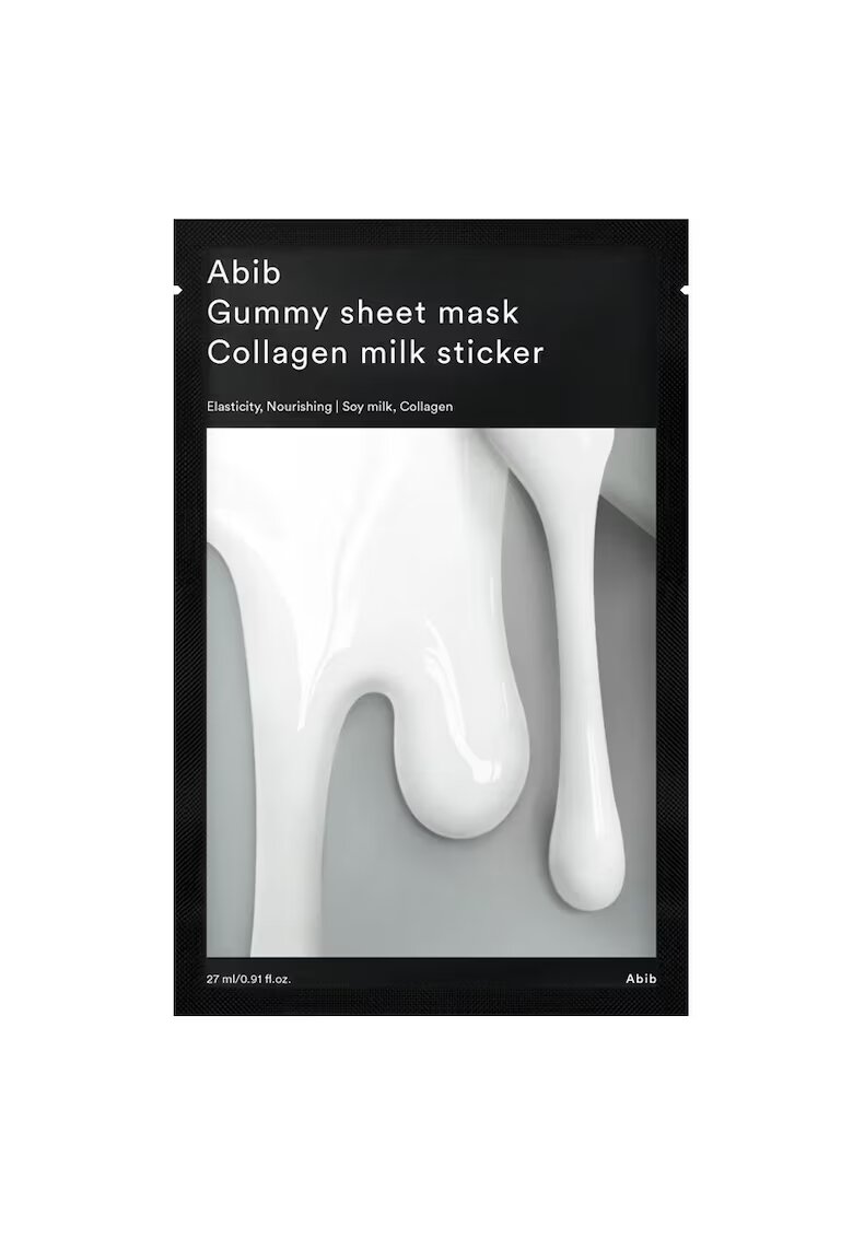 ABIB Masca hidratanta cu colagen - Gummy sheet mask Collagen milk sticker - 27ml