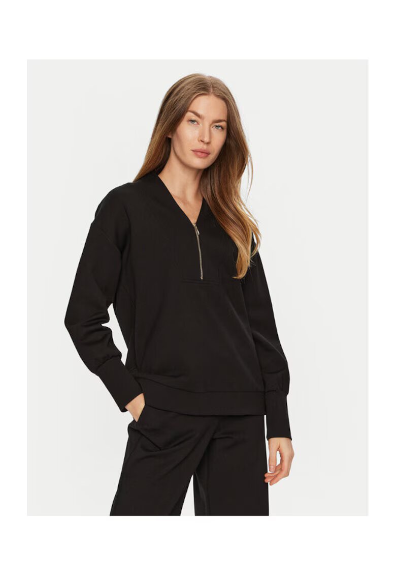 Access fashion Bluza dama - 304937774 - Viscoza/Nylon - Negru - Negru