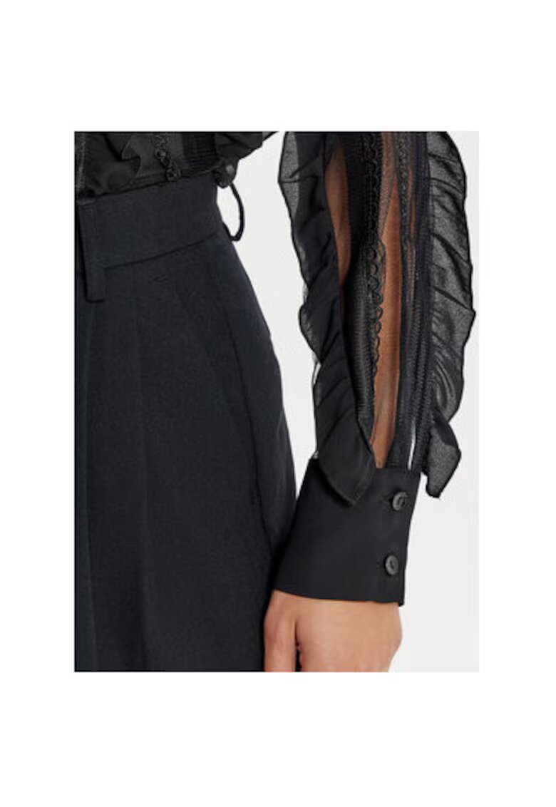 Access fashion Camasa dama - 304937804 - Poliester - L INTL - Negru