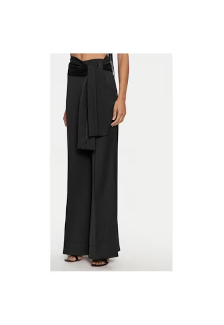 Access fashion Pantaloni dama - 304687051 - Poliester reciclat/Poliester - Negru - Negru