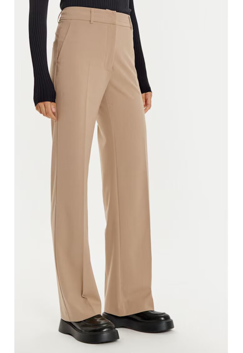 Access fashion Pantaloni dama - 304937781 - Poliester/Rayon - Bej - Bej