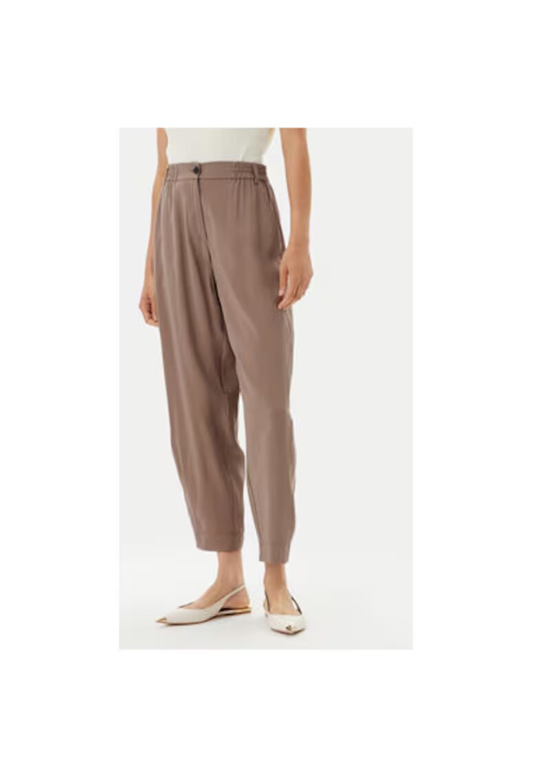 Access fashion Pantaloni dama 53-5112 - Rayon/Poliester - Bej - Bej