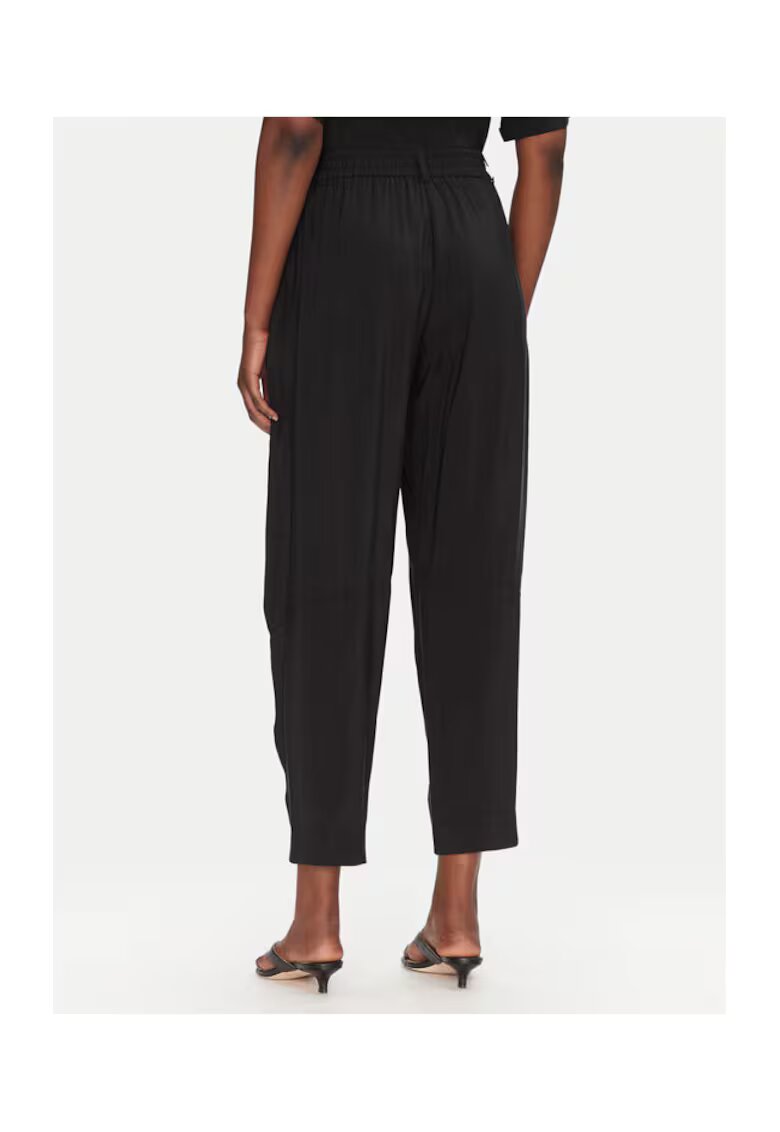Access fashion Pantaloni dama 53-5112 - Rayon/Poliester - Negru - Negru