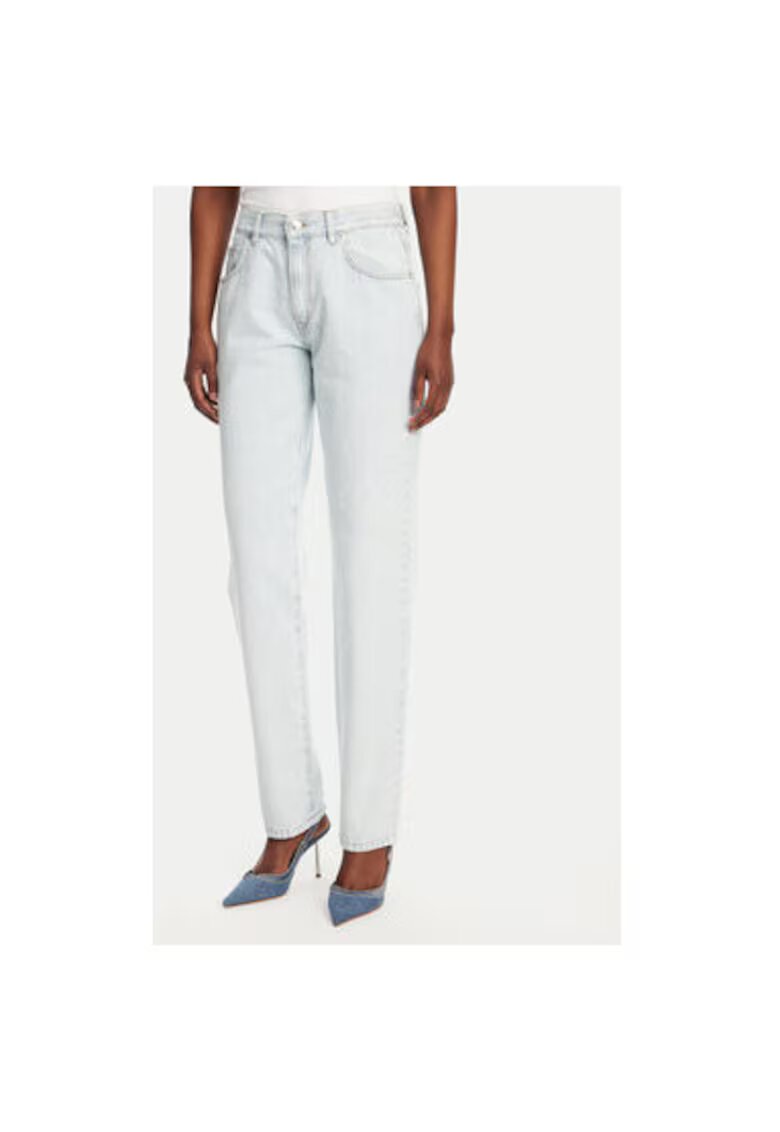 Access fashion Pantaloni dama 53-8040 - Bumbac - Albastru - Albastru