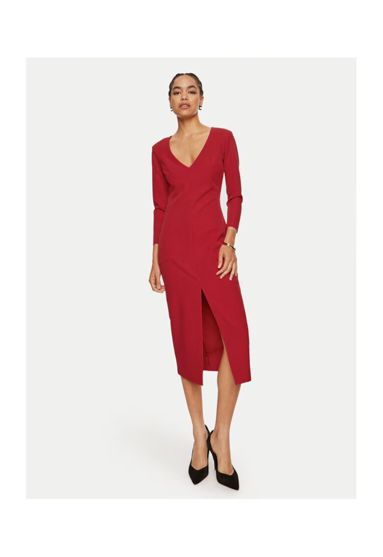 Access fashion Rochie dama - 304686986 - Poliester Negru
