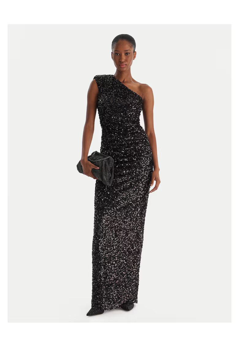 Access fashion Rochie de seara dama negru - fabrica eleganta