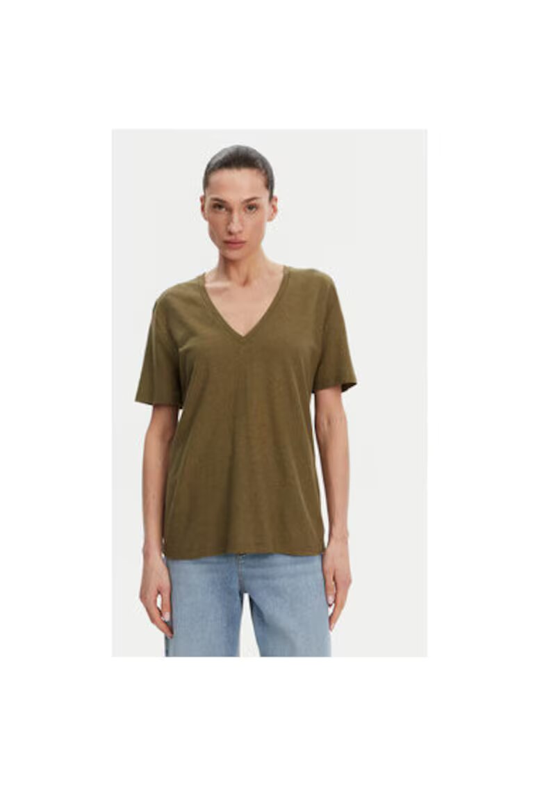 Access fashion Tricou dama 53-2148 - In/Bumbac - Verde - Verde