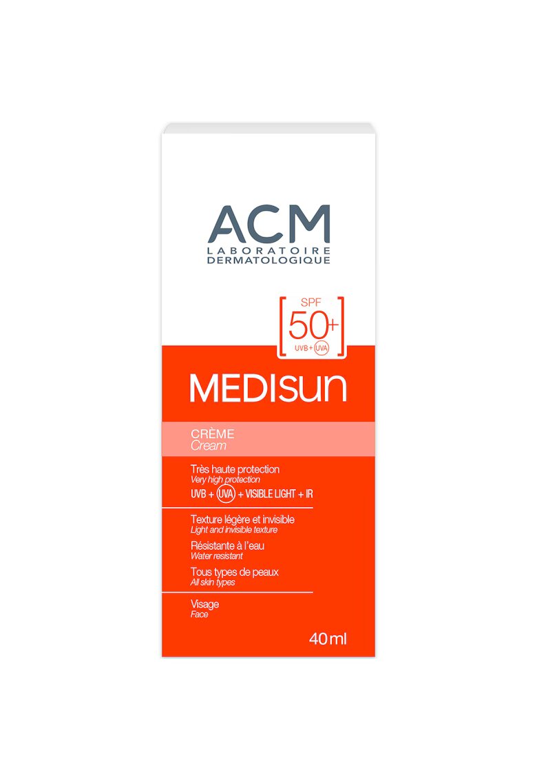 ACM Laboratoire Dermatologique Crema pentru protectie solara ACM Medisun SPF50+ - 40 ml