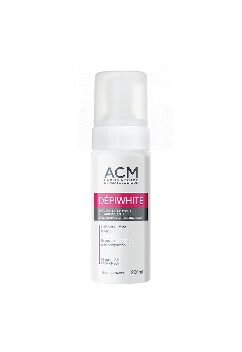 ACM Laboratoire Dermatologique Spuma de curatare ACM Depiwhite cu efect iluminator - 200 ml