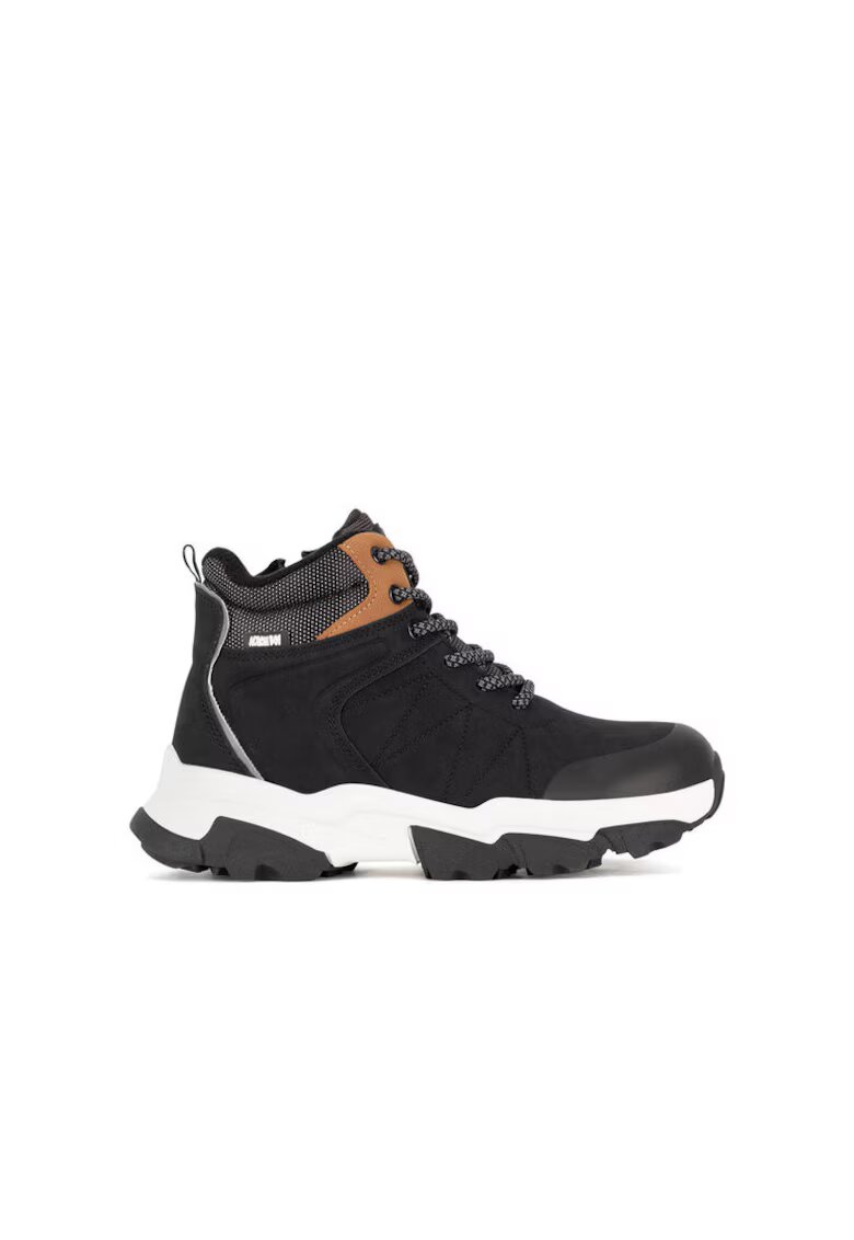 Action Boy Bocanci sport copii - AVO-3299-002 - negru - tesatura