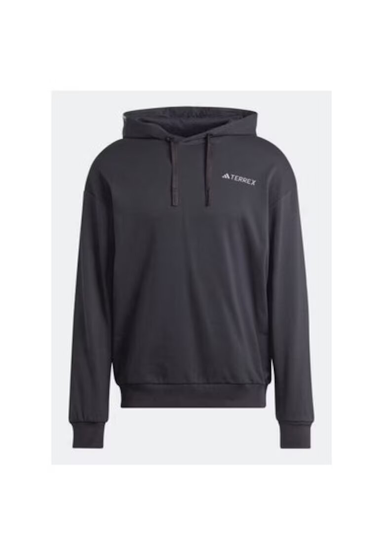adidas Bluza barbati - 302527632 - Bumbac organic - Negru - Negru