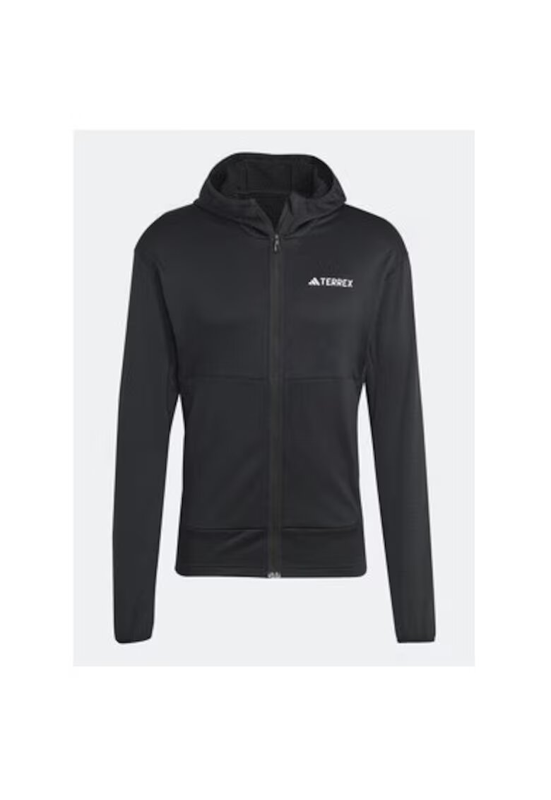 adidas Bluza barbati - 302830879 - Poliester reciclat - Negru - Negru