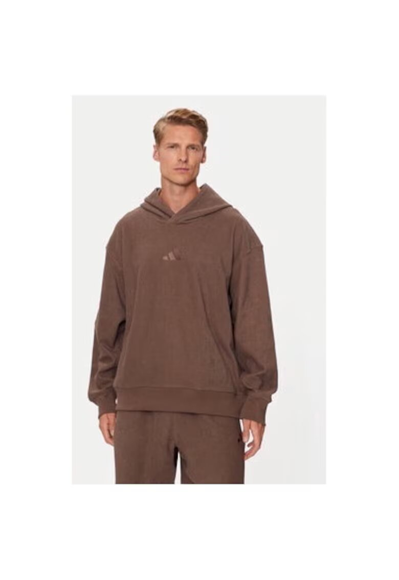 adidas Bluza barbati - 303986490 - Bumbac - Maro - Maro