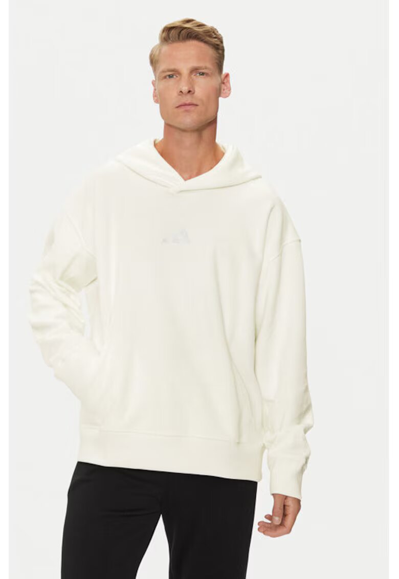 adidas Bluza barbati bumbac alb - Alb