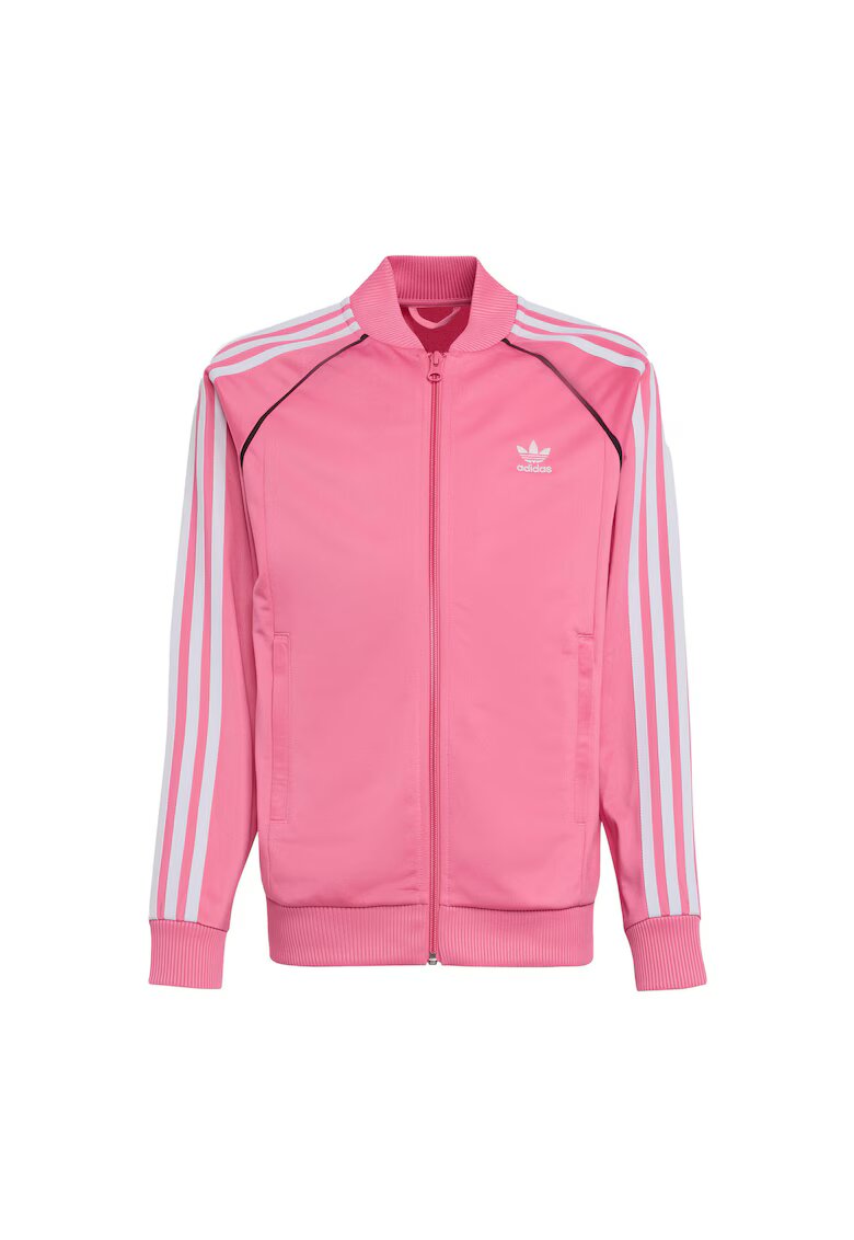 adidas Bluza de trening cu fermoar regular fit cu logo