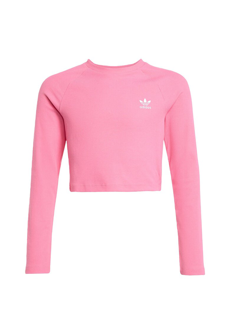 adidas Bluza din bumbac cu imprimeu logo