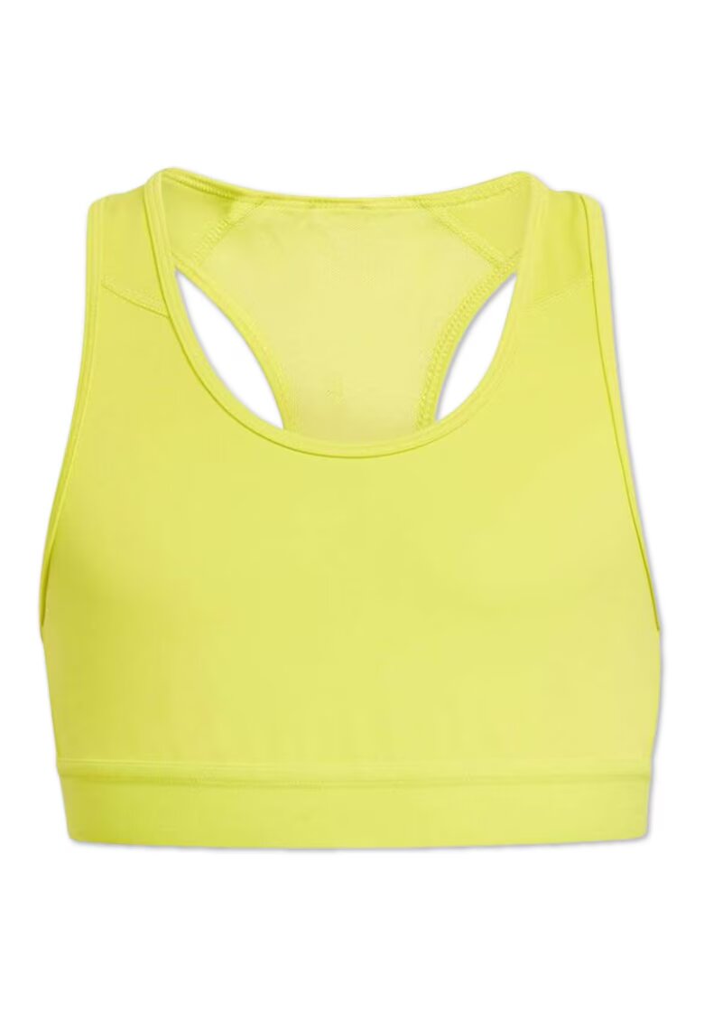 adidas Bluza sport 164 - galben - 70% poliester reciclat - 19% poliester - 11% elastan - set pentru fete -