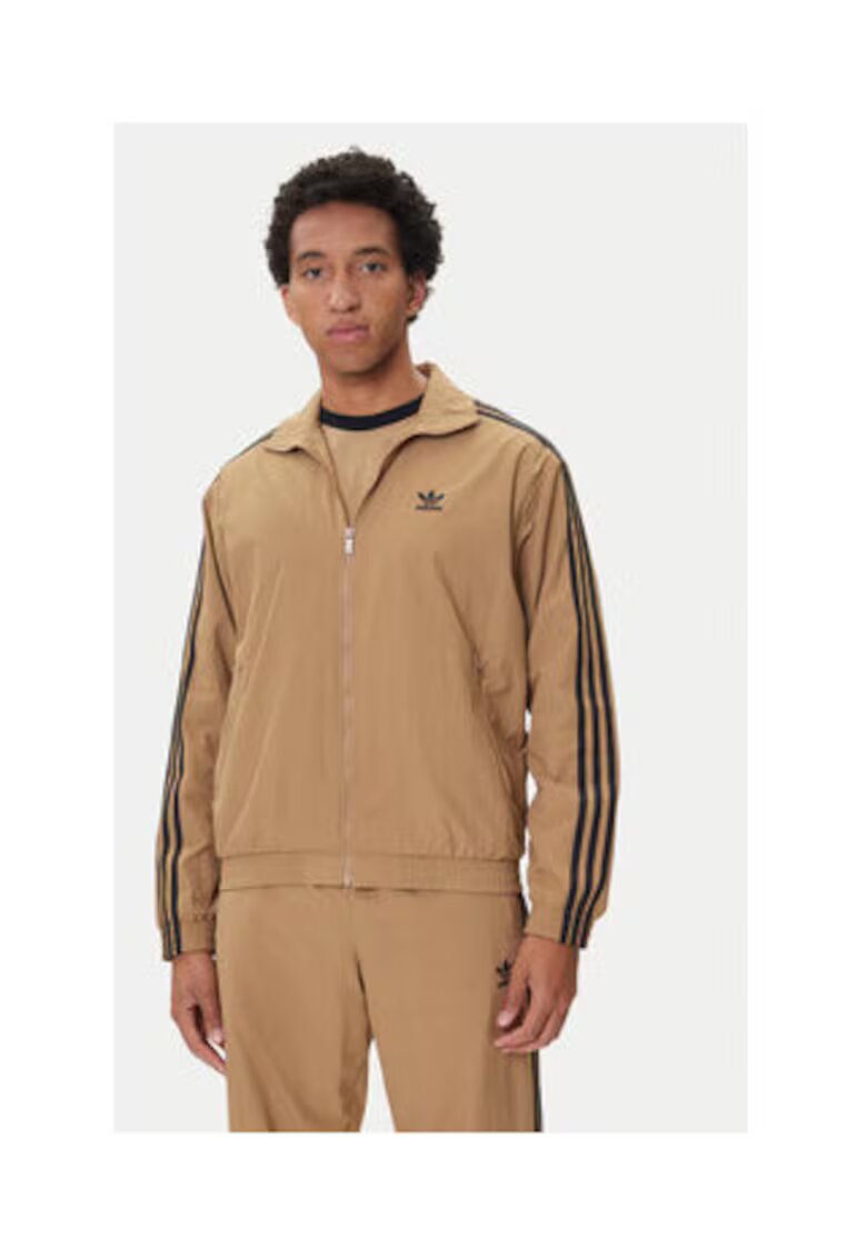 adidas Bluzon cu fermoar si logo