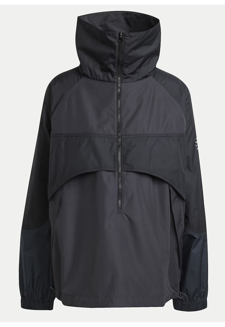 adidas Bluzon cu guler inalt si fermoar 1/2