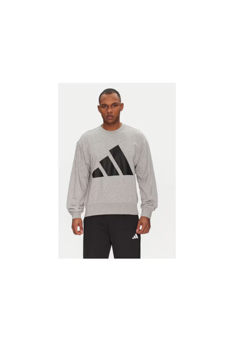 adidas Bluzon cu logo supradimensionat