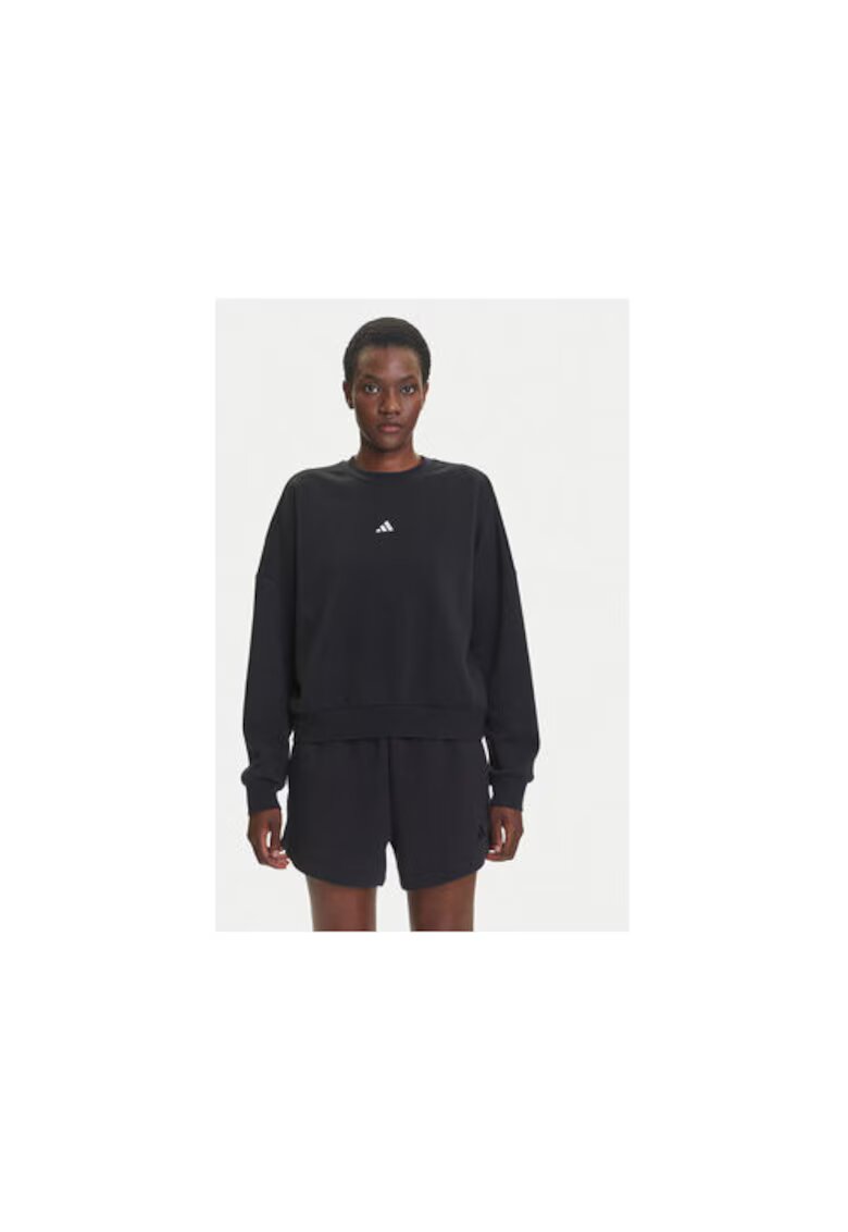 adidas Bluzon lifestyle cu decolteu la baza gatului
