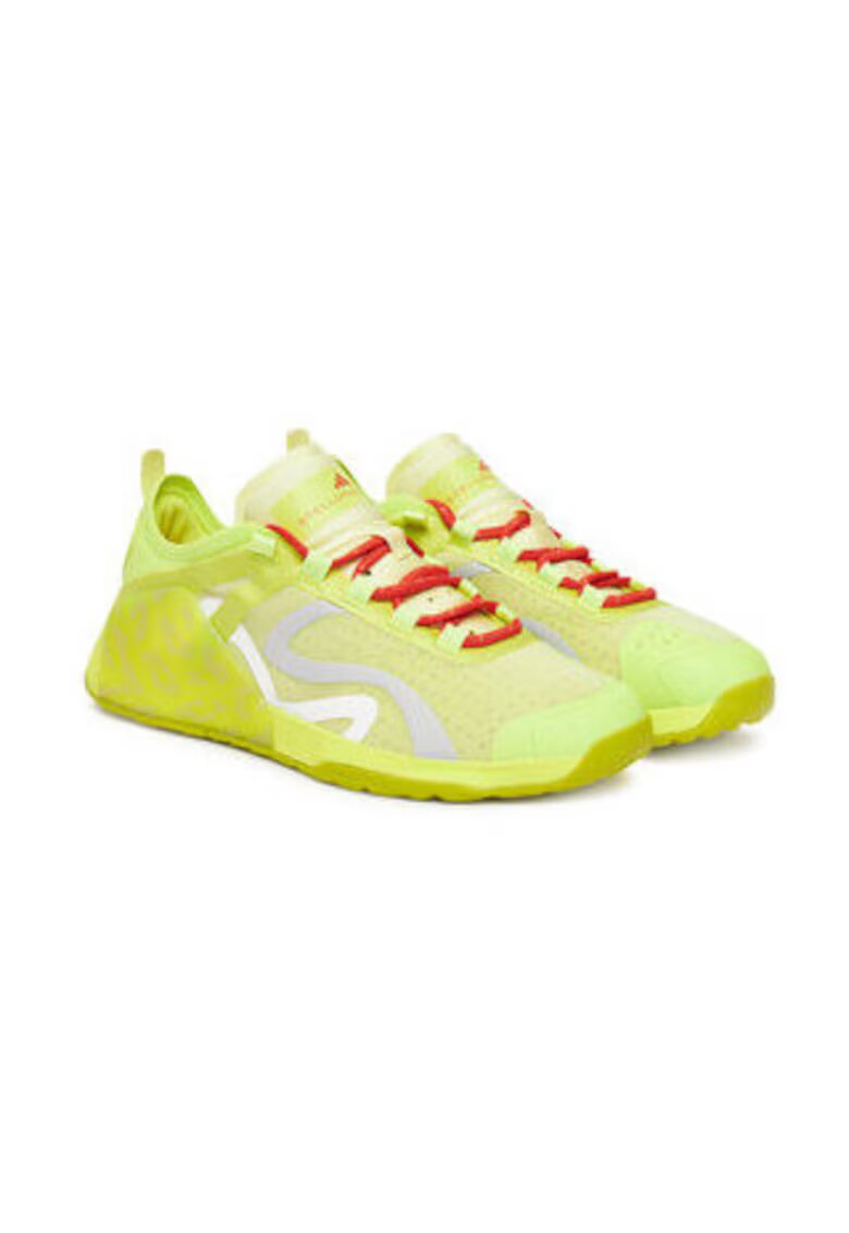 adidas by Stella McCartney Pantofi sport cu sireturi contrastante