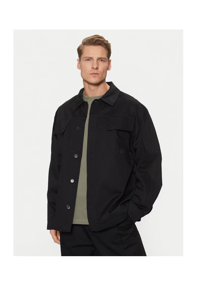 adidas Camasa pentru barbati negru - bumbac