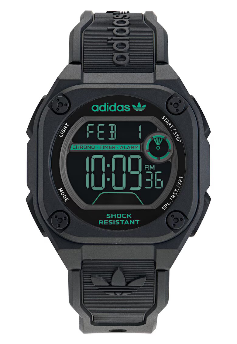 adidas Ceas barbatesc CITY TECH TWO - digital - negru