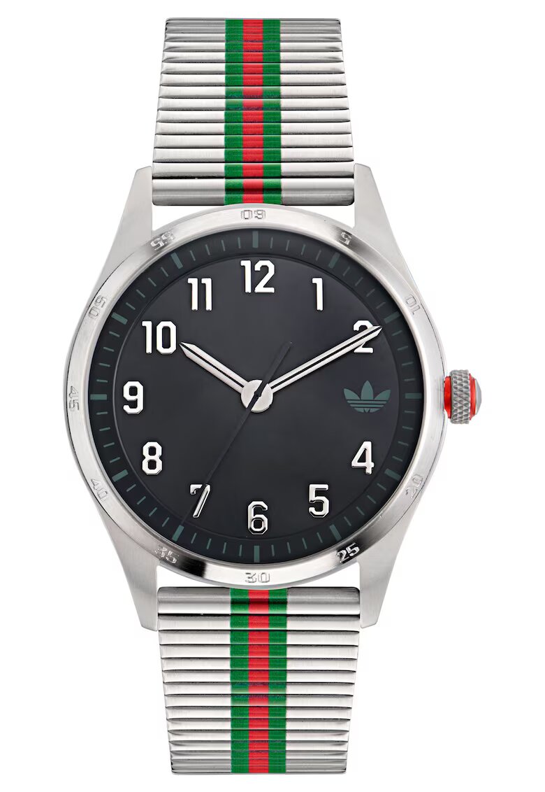 adidas Ceas barbatesc Code Four - argintiu - curea inox - rezistenta la apa 5 ATM