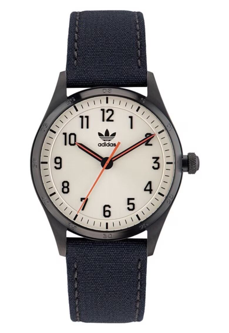 adidas Ceas barbatesc Code Four - mecanism Quartz - curea silicon neagra - carcasa inox - 42mm