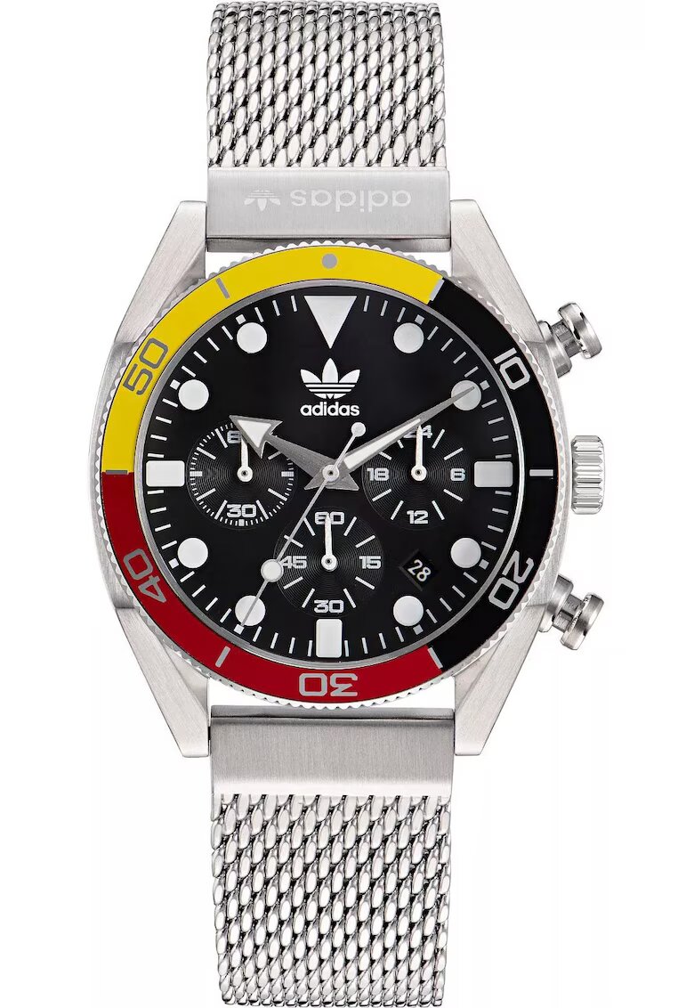 adidas Ceas barbatesc - inox - 43x12.25 mm - argintiu