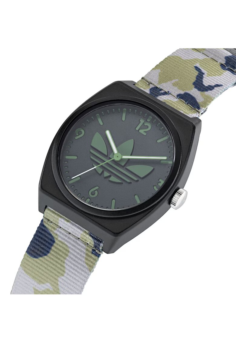 adidas Ceas barbati - Project Two - Quartz - Rasina/Sintetic - Rezistenta la apa 5 ATM